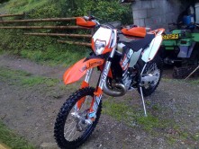 ktm exc 250 six days 2009