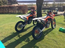 KTM 2 x SXF 350 2 x 2011