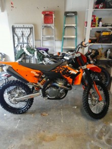 450 automatic KTM 2007